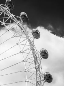 London Eye Pods in Monochrome by Graham Prentice