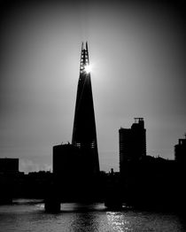 The Shard With The Morning Sun by Graham Prentice