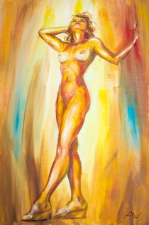Beautiful naked woman. by valenty