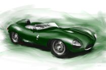 Jaguar D Type von rdesign