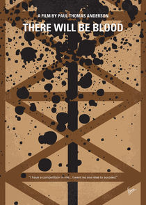 No358 My There Will Be Blood minimal movie poster by chungkong