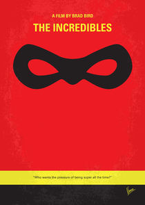 No368 My Incredibles minimal movie poster by chungkong