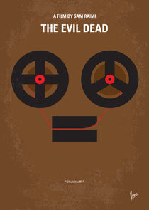 No380 My The Evil Dead minimal movie poster von chungkong