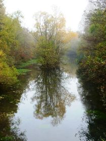 Silent Lagoon in Autumn von Juergen Seidt