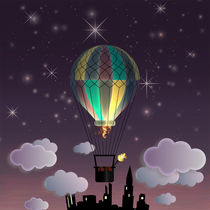 Balloon Aeronautics Night by dip
