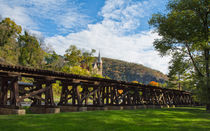 The Trestle At Harpers Ferry by John Bailey