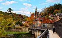 Harpers Ferry In Autumn by John Bailey