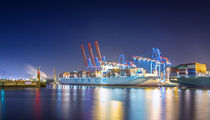 Container Terminal Tollerort II by photoart-hartmann