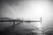 Hafen im Nebel von Simone Jahnke