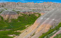 Badlands Canyons And Valleys by John Bailey