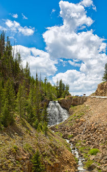 Rustic Falls Yellowstone von John Bailey