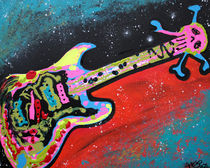 Space Guitar von Laura Barbosa