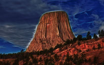 Devils Tower Is Off Limits by John Bailey