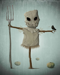 Halloween scarecrow by Giordano Aita