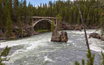 The Mighty Yellowstone River von John Bailey