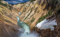The Grand Canyon Of Yellowstone by John Bailey