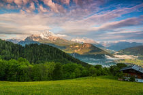 Blick ins Berchtesgadener Land von moqui