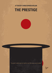 No381 My The Prestige minimal movie poster von chungkong