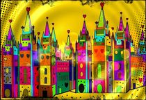 Castle of dreams by Nico Bielow von Nico  Bielow