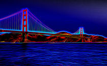 Aura Of The Golden Gate Bridge von John Bailey