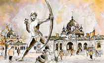 The Archer From Budapest von Miki de Goodaboom
