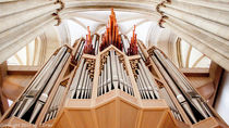 Orgel in einer Kirche in Münster von Jörg Erler