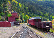 Mining Town Railroad Yard von John Bailey