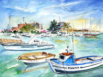 Benicarlo Harbour by Miki de Goodaboom