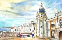 Lighthouse In Peniscola von Miki de Goodaboom