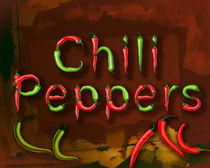 Chili Pepprs by Peter  Awax