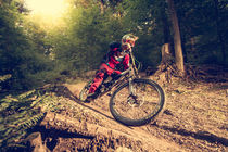 Downhill Summer Action by Colin Derks