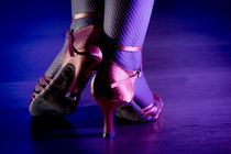 Feet woman dancing by Gema Ibarra