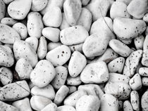 Background of white stones von Gema Ibarra