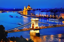 Panorama of Budapest by Tania Lerro
