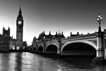 Westminster Bridge and Big Ben von David Pyatt