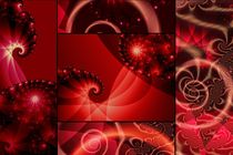rote Spiralwelt by claudiag