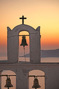 The sunset in Santorini island, Greece von Constantinos Iliopoulos
