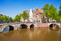 Canal in Amsterdam by Sara Winter
