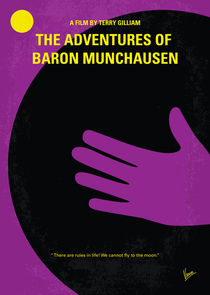 No399 My Baron von munchhausen minimal movie poster von chungkong