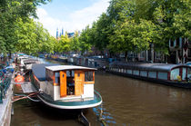 Amsterdam Canal by Lev Kaytsner