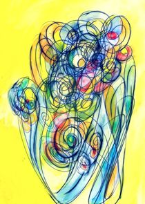 colorful floral illustration von claudiag