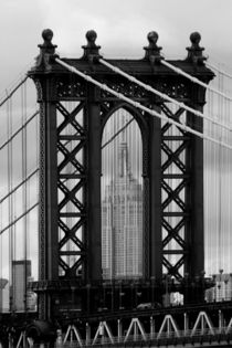 new york city ... manhattan bridge trilogy II  by meleah