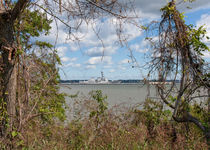 Naval Power Near Jamestown by John Bailey