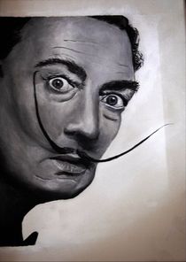 Salvador Dali painting by Anca Damian