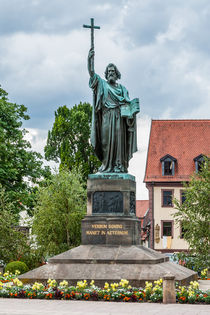 Bonifatiusdenkmal Fulda by Erhard Hess
