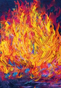 Fire and Passion - Here's to New Beginnings by eloiseart
