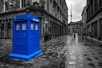 Glasgow Police Box  by Rob Hawkins