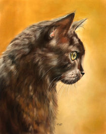 Katzenprofil (Cat Profile) von Christina Frenken