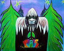 Bigfoot Peace by Laura Barbosa