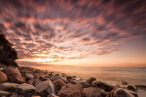 Sonnenuntergang an der Ostseeküste von Rico Ködder